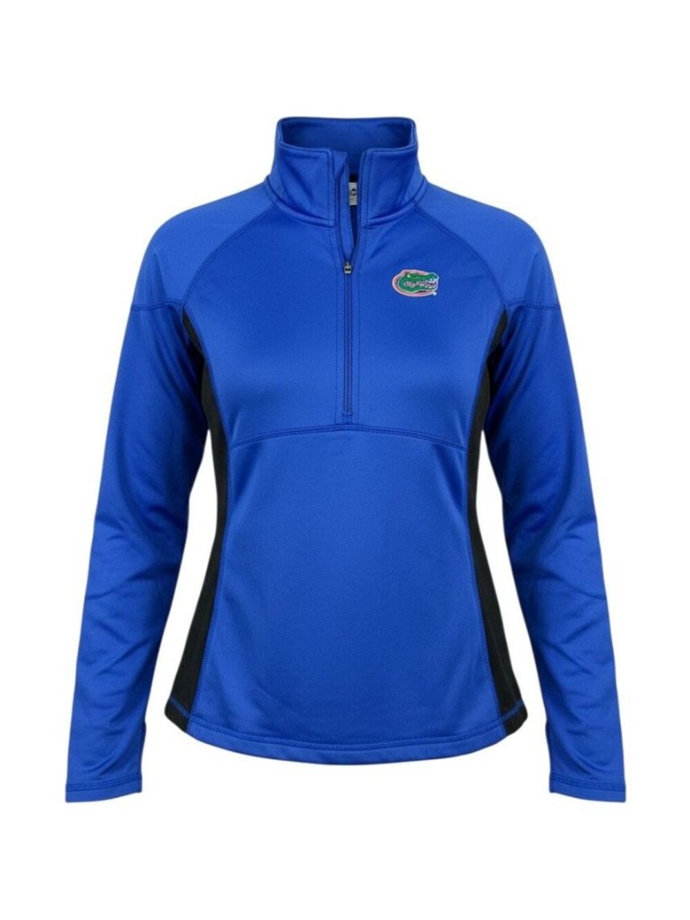 Columbia Florida Gators Womens Blue & Black Quarter-Zip Pullover Long Sleeve S